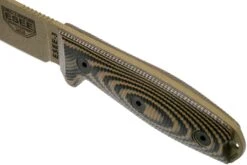 ESEE Model 3 Dark Earth Blade 3D Coyote-Black G10 Couteau De Survie 3PMDE-005 étui Noir + Clip De Poche -Esee Knives EE 3PMDE 005 05 esee knives