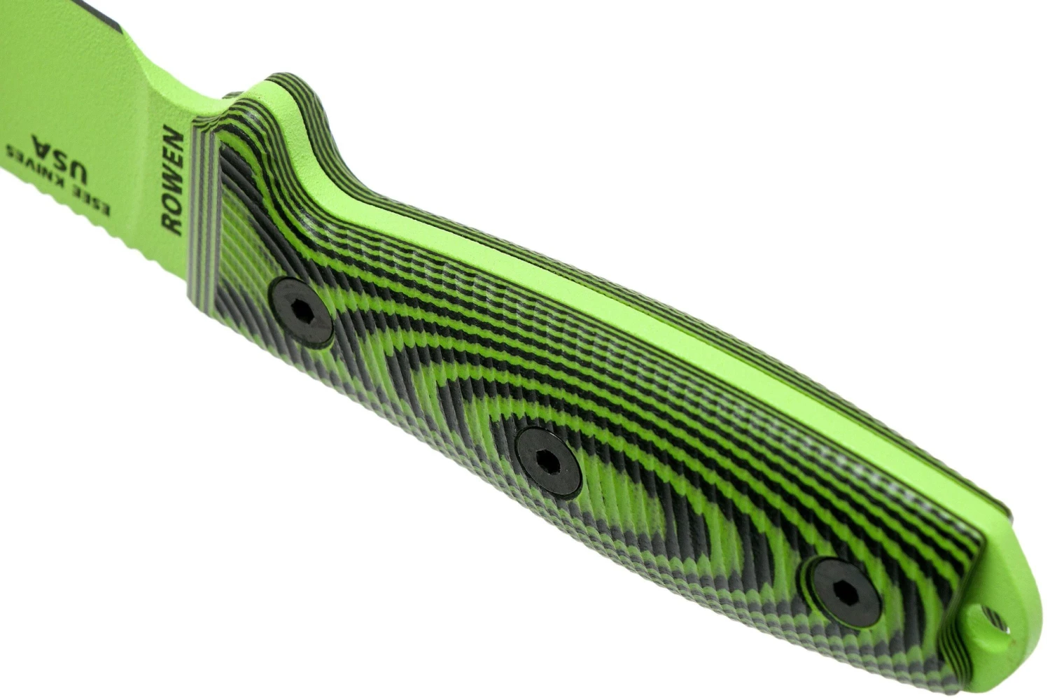 ESEE Model 3 Venom Green Blade 3D Neon Green-Black G10 Couteau De Survie 3PMVG-007 étui Noir + Clip De Poche 6 ESEE Model 3 Venom Green Blade 3D Neon Green-Black G10 Couteau De Survie 3PMVG-007 étui Noir + Clip De Poche – Image 4