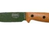 ESEE Model 4 OD Green Blade 3D Natural Canvas Micarta Couteau De Survie 4POD-011 étui Noir + Clip De Poche -Esee Knives EE 4POD 011 01 esee knives