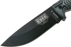 ESEE Model 5 Black Blade 3D Grey-Black G10 Couteau De Survie 5PB-002 étui Kydex + Clip Plat -Esee Knives EE 5PB 002 03 esee knives