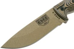 ESEE Model 5 Dark Earth Blade 3D Coyote-Black G10 Couteau De Survie 5PDE-005 étui Kydex + Clip Plat -Esee Knives EE 5PDE 005 03 esee knives