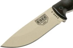 ESEE Model 5 Desert Tan Blade 3D Blood-Black G10 Couteau De Survie 5PDT-004 étui Kydex + Clip Plat -Esee Knives EE 5PDT 004 03 esee knives