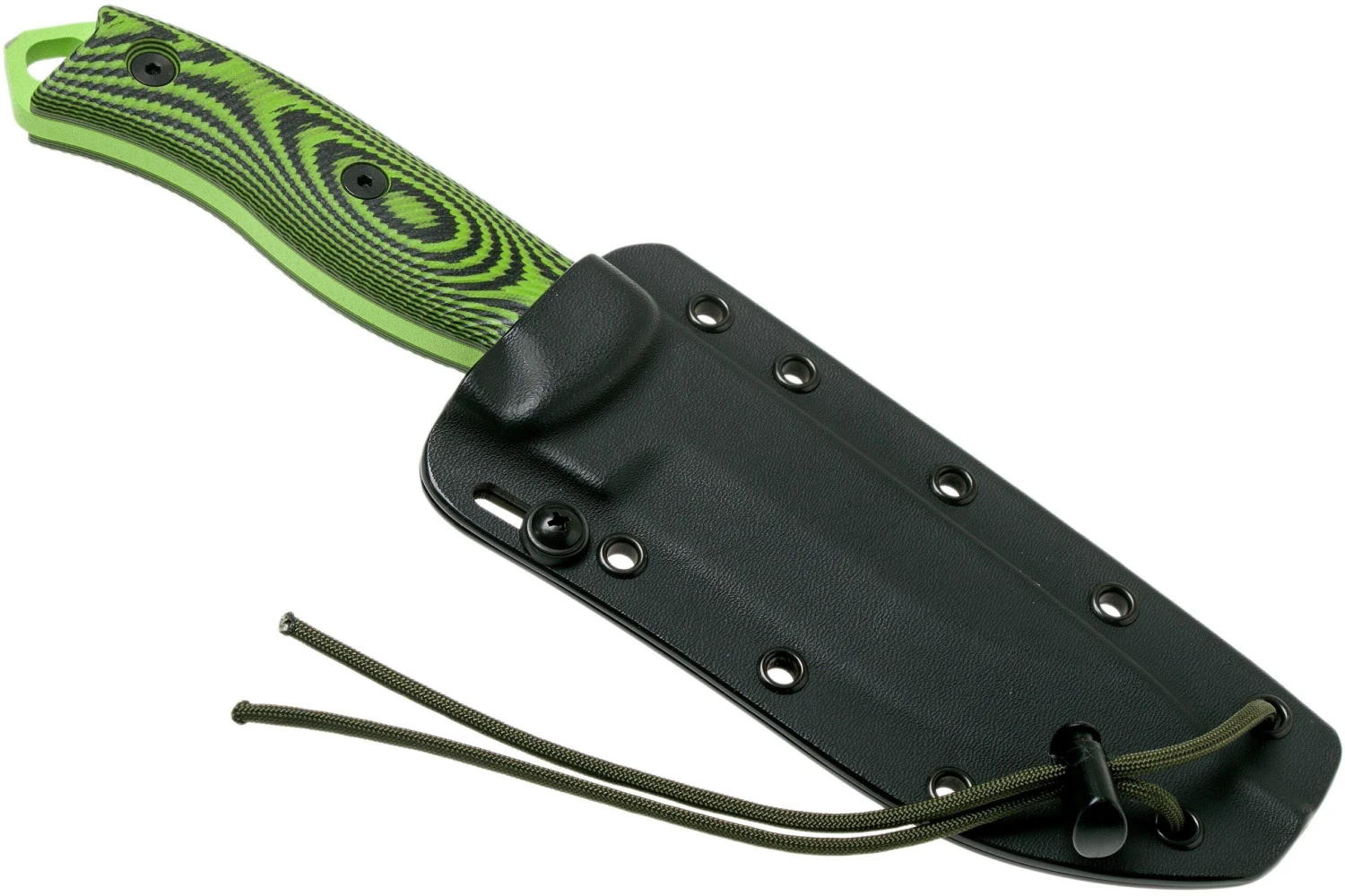 ESEE Model 5 Venom Green Blade 3D Neon Green-Black G10 Couteau De Survie 5PVG-007 étui Kydex + Clip Plat 8 ESEE Model 5 Venom Green Blade 3D Neon Green-Black G10 Couteau De Survie 5PVG-007 étui Kydex + Clip Plat – Image 6