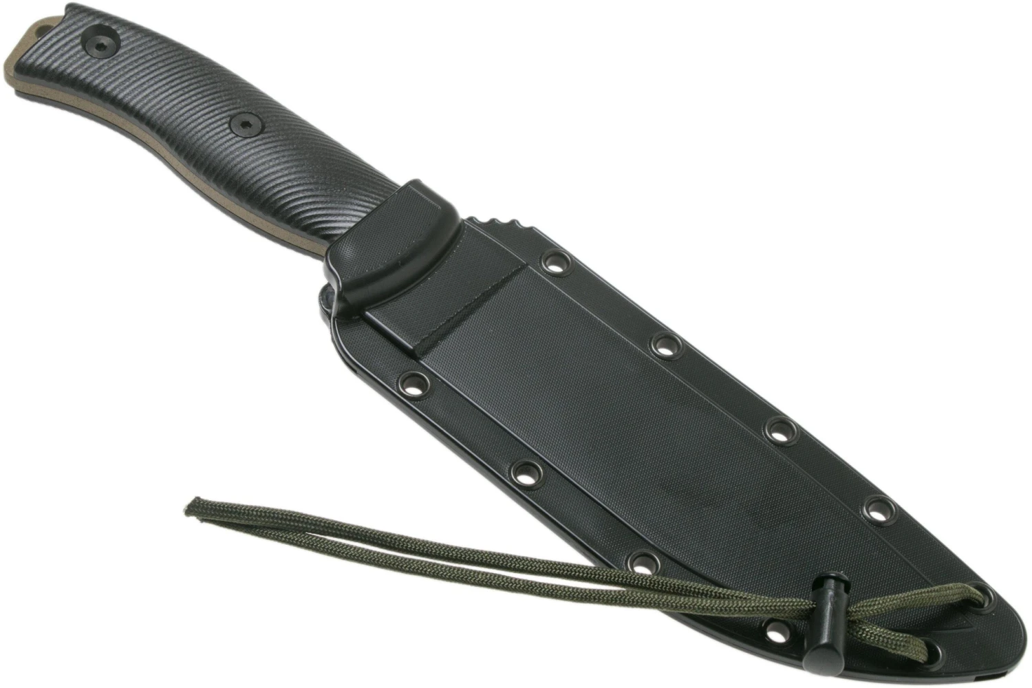 ESEE Model 6 Dark Earth Blade 3D Black G10 Couteau De Survie 6PDE-001 étui Noir + Clip Plat 8 ESEE Model 6 Dark Earth Blade 3D Black G10 Couteau De Survie 6PDE-001 étui Noir + Clip Plat – Image 6