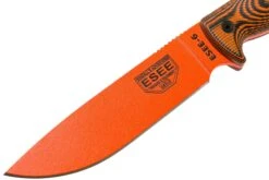 ESEE Model 6 Orange Blade 3D Neon Orange-Black G10 Couteau De Survie 6POR-006 étui Noir + Clip Plat -Esee Knives EE 6POR 006 03 esee knives