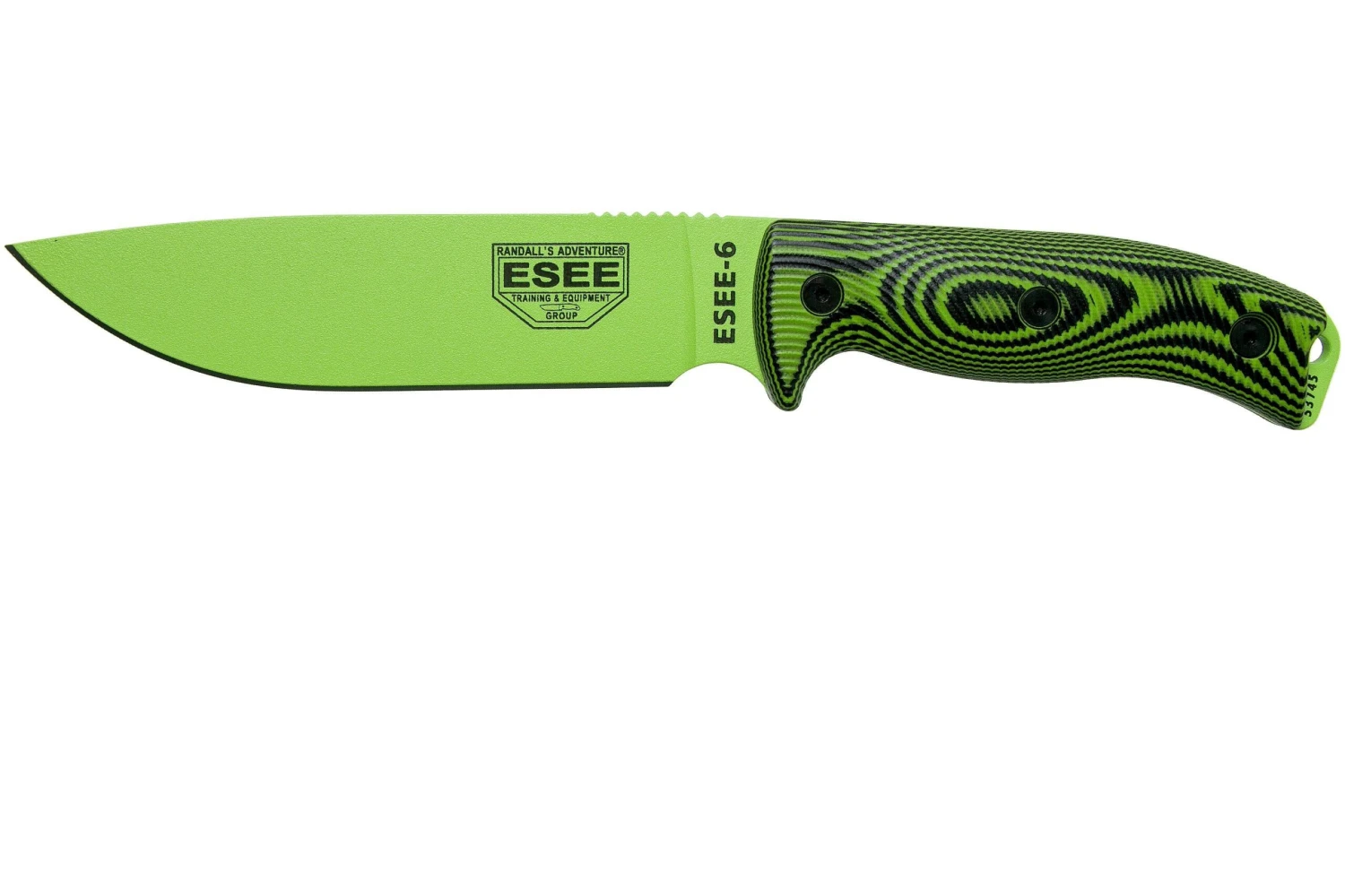 ESEE Model 6 Venom Green Blade 3D Neon Green-Black G10 Couteau De Survie 6PVG-007 étui Noir + Clip Plat 3 ESEE Model 6 Venom Green Blade 3D Neon Green-Black G10 Couteau De Survie 6PVG-007 étui Noir + Clip Plat