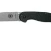 ESEE Avispa Couteau De Poche, Stonewashed D2 Blade, Black Handle BRK1302