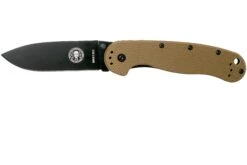 ESEE Avispa Couteau De Poche, Black D2 Blade, Coyote Brown Handle BRK1302CBB