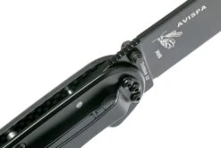 ESEE Avispa Couteau De Poche, Black D2 Blade, Carbonfiber Handle BRK1302CFB 15 ESEE Avispa Couteau De Poche, Black D2 Blade, Carbonfiber Handle BRK1302CFB -Esee Knives EE AVISPA CF B D2 06 esee knives