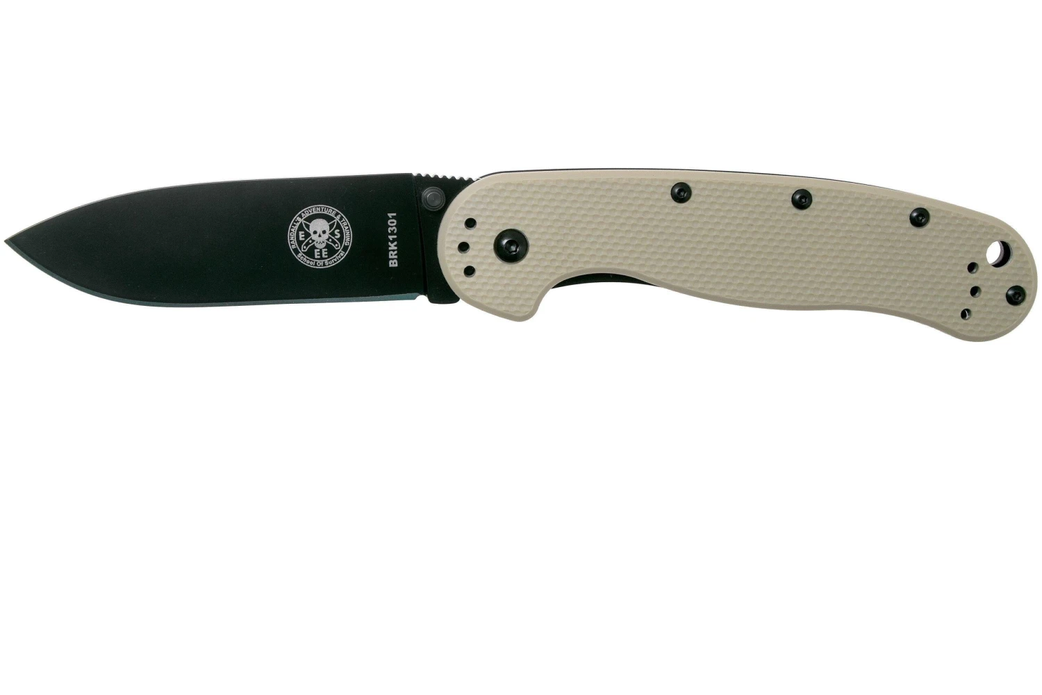ESEE Avispa Couteau De Poche, Black D2 Blade, Desert Tan Handle BRK1302DTB 3 ESEE Avispa Couteau De Poche, Black D2 Blade, Desert Tan Handle BRK1302DTB