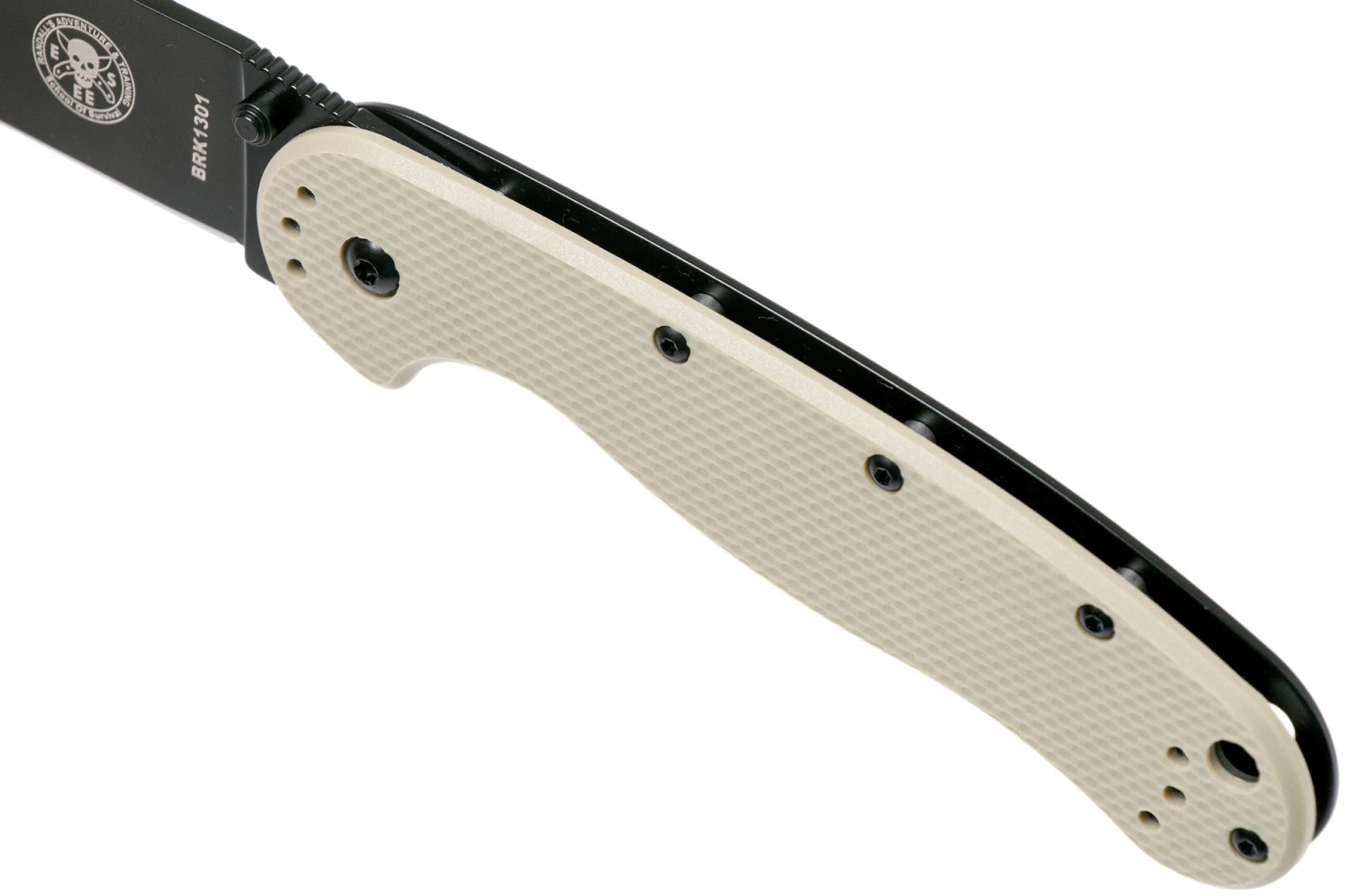 ESEE Avispa Couteau De Poche, Black D2 Blade, Desert Tan Handle BRK1302DTB 9 ESEE Avispa Couteau De Poche, Black D2 Blade, Desert Tan Handle BRK1302DTB – Image 7