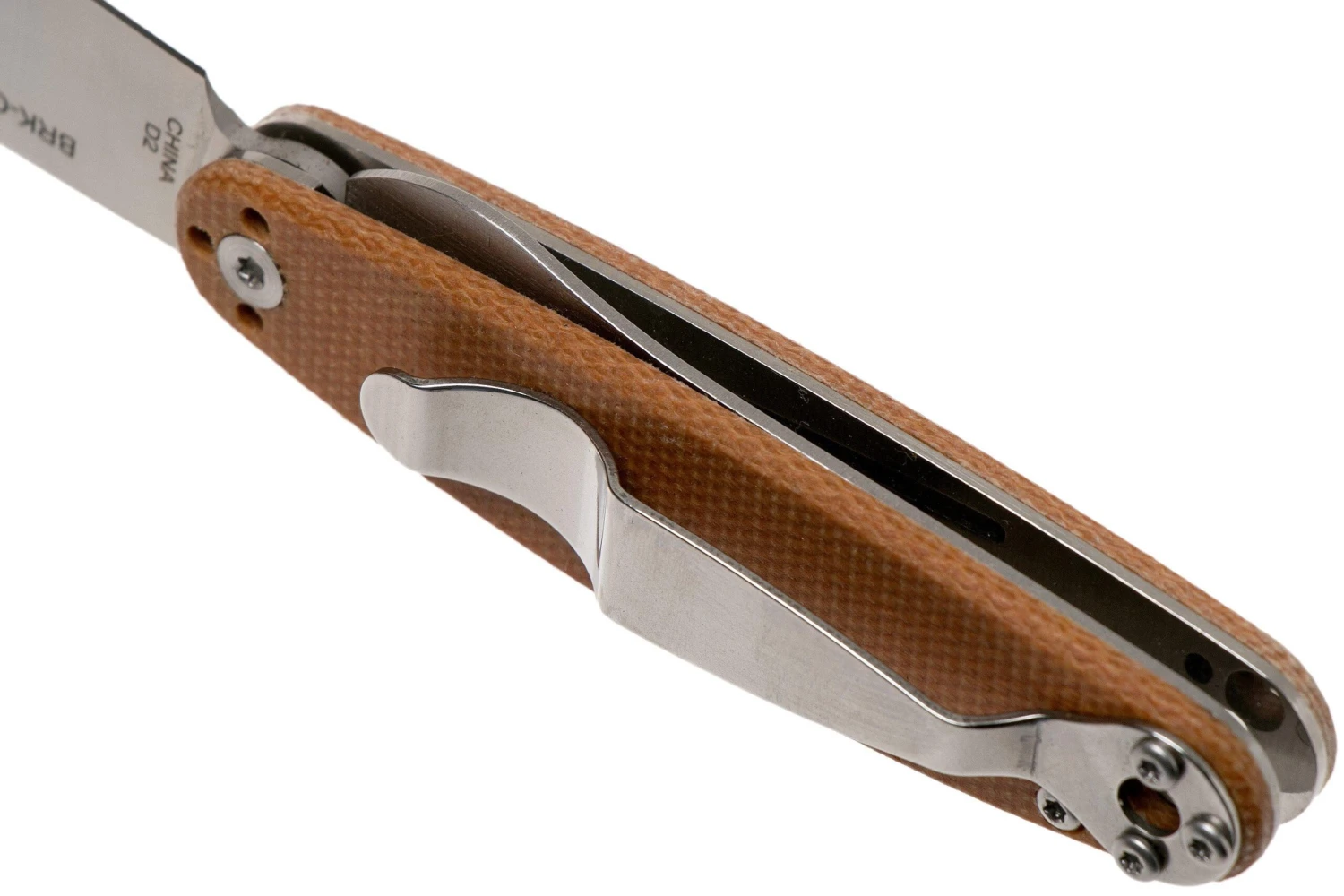 ESEE Churp EE-CH-02 D2, Brown Micarta Couteau De Poche 7 ESEE Churp EE-CH-02 D2, Brown Micarta Couteau De Poche – Image 5