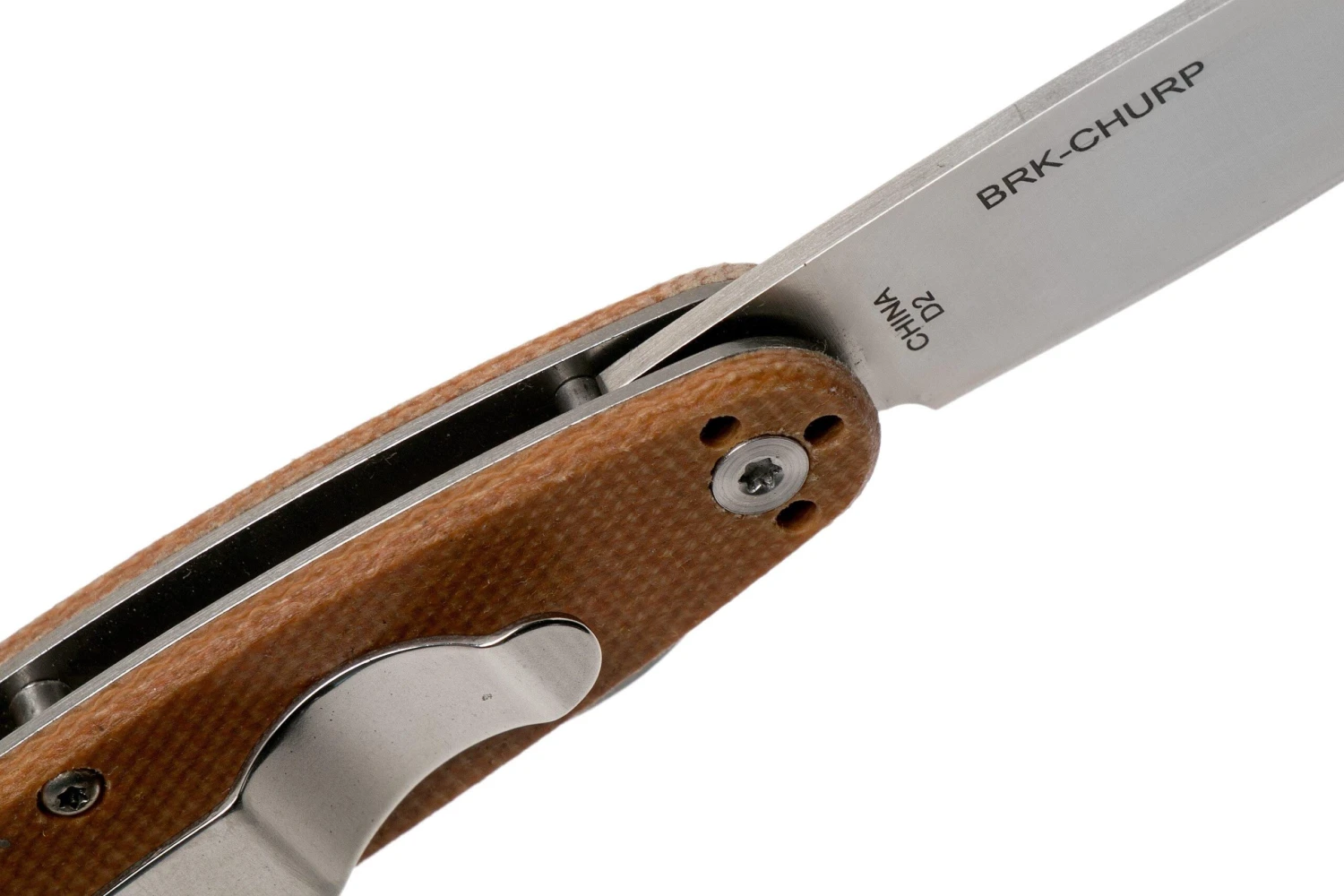ESEE Churp EE-CH-02 D2, Brown Micarta Couteau De Poche 8 ESEE Churp EE-CH-02 D2, Brown Micarta Couteau De Poche – Image 6