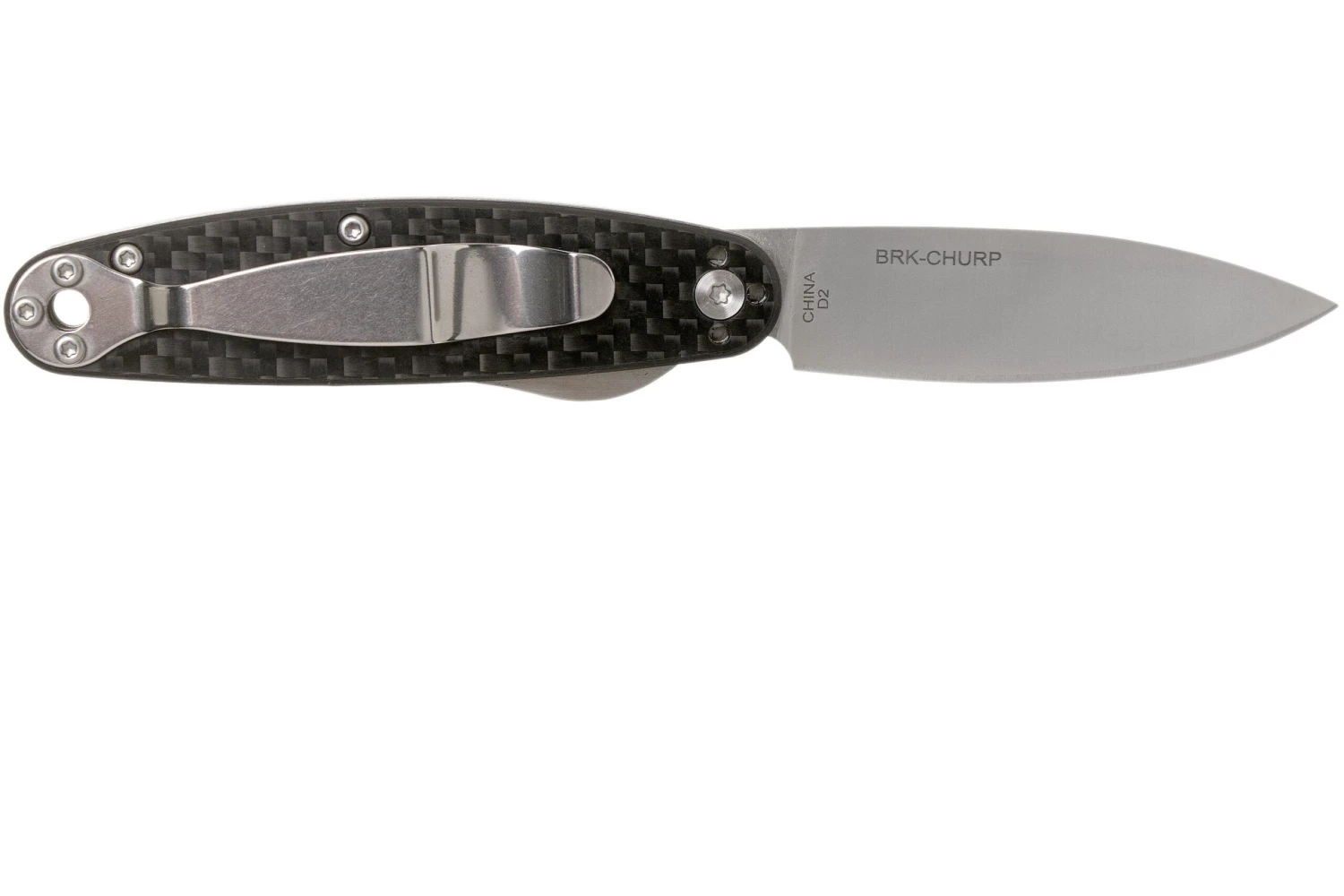 ESEE Churp EE-CH-02 D2, Carbonfiber Couteau De Poche 4 ESEE Churp EE-CH-02 D2, Carbonfiber Couteau De Poche – Image 2