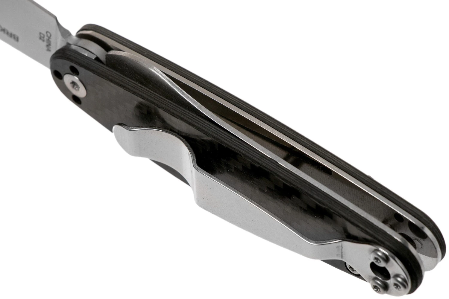 ESEE Churp EE-CH-02 D2, Carbonfiber Couteau De Poche 7 ESEE Churp EE-CH-02 D2, Carbonfiber Couteau De Poche – Image 5