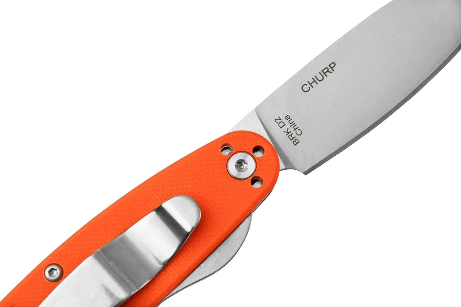 ESEE Churp EE-CH-04 D2, Orange Micarta Couteau De Poche 8 ESEE Churp EE-CH-04 D2, Orange Micarta Couteau De Poche – Image 6