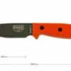 ESEE Model 3 OD Blade, Orange Handle 3P-KO-OD Couteau De Survie Sans étui -Esee Knives EE ESEE 3P KO OD 01 esee knives model 3 oranje ee esee 3p ko od d1