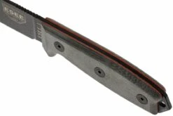 ESEE Model 3 Black Blade, Grey Handle 3P-MB-B Avec étui + Clip Et MOLLE-back -Esee Knives EE ESEE 3P MB B 04 esee knives model 3 ee esee 3p mb b d4