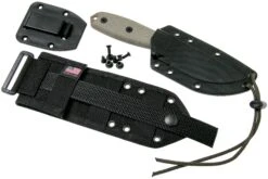 ESEE Model 3 Dark Earth Blade, Grey Handle 3P-MB-DE Avec étui + Clip Et MOLLE-back 16 ESEE Model 3 Dark Earth Blade, Grey Handle 3P-MB-DE Avec étui + Clip Et MOLLE-back -Esee Knives EE ESEE 3P MB DE 07 esee knives