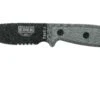 ESEE Model 3 Serrated, Grey Handle 3S Avec étui + Clip