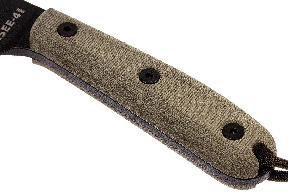 ESEE Model 4HM Couteau Bushcraft Modified Handle, Etui En Cuir 6 ESEE Model 4HM Couteau Bushcraft Modified Handle, Etui En Cuir – Image 4