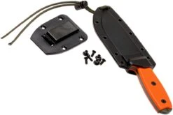 ESEE Model 4 OD Blade, Orange Handle 4P-OD Avec étui + Clip -Esee Knives EE ESEE 4P OD 07 esee knives ee esee 4p od 07