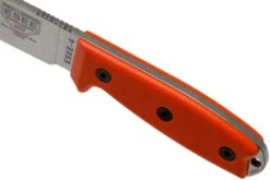 ESEE Model 4 Plain Edge S35VN, Orange G10 Handle 4P35V-OR Avec étui + Clip -Esee Knives EE ESEE 4P35V OR 05 esee knives