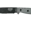 ESEE Model 4 Serrated Blade, Grey Handle 4S-MB-B Avec étui Noir + Clip Et MOLLE-back -Esee Knives EE ESEE 4S MB B 01 esee knives
