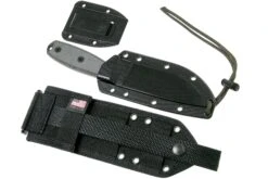 ESEE Model 4 Serrated Blade, Grey Handle 4S-MB-B Avec étui Noir + Clip Et MOLLE-back 17 ESEE Model 4 Serrated Blade, Grey Handle 4S-MB-B Avec étui Noir + Clip Et MOLLE-back -Esee Knives EE ESEE 4S MB B 08 esee knives