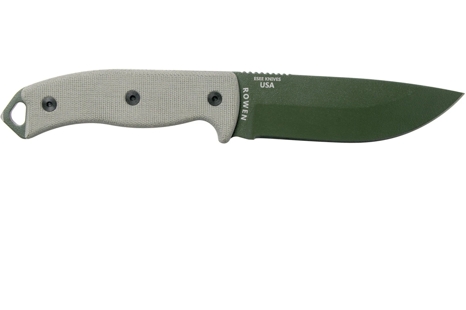 ESEE Model 5 OD Blade, Desert Tan Handle 5P-KO-OD Couteau De Survie Sans étui 4 ESEE Model 5 OD Blade, Desert Tan Handle 5P-KO-OD Couteau De Survie Sans étui – Image 2