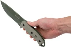 ESEE Model 5 OD Blade, Desert Tan Handle 5P-OD Avec étui Kydex + Clip Ceinture -Esee Knives EE ESEE 5P OD 06 esee knives v2018