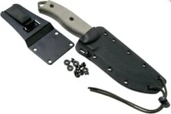 ESEE Model 5 OD Blade, Desert Tan Handle 5P-OD Avec étui Kydex + Clip Ceinture -Esee Knives EE ESEE 5P OD 07 esee knives v2018