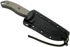 ESEE Model 5 Tactical Gunsmoke, Desert Tan Handle 5P-TG Avec étui Kydex + Clip Ceinture -Esee Knives EE ESEE 5P TG 07 esee knives