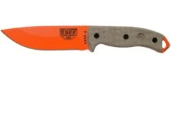 ESEE Model 5 Orange 5POG OD Green Micarta Couteau De Survie Avec étui En Kydex + Clip De Ceinture