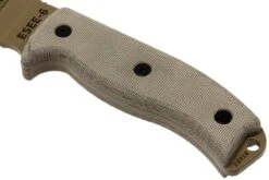 ESEE Model 6 Desert Tan Blade 6P-DE Couteau De Survie Avec étui Zytel + Clip Ceinture -Esee Knives EE ESEE 6P DE 04 esee knives ee esee 6p de 04