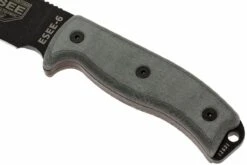 ESEE Model 6 Black Blade, Grey Handle 6P-KO Couteau De Survie Sans étui -Esee Knives EE ESEE 6P KO 03 esee knives model 6 ee esee 6p ko d3