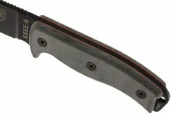 ESEE Model 6 Black Blade, Grey Handle 6P-KO Couteau De Survie Sans étui -Esee Knives EE ESEE 6P KO 04 esee knives model 6 ee esee 6p ko d4