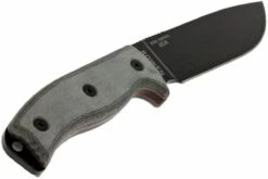 ESEE Model 6 Black Blade, Grey Handle 6P-KO Couteau De Survie Sans étui -Esee Knives EE ESEE 6P KO 06 esee knives model 6 ee esee 6p ko d6