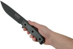 ESEE Model 6 Tactical Gunsmoke, Grey Handle 6P-TG Avec étui Noir + Clip Ceinture -Esee Knives EE ESEE 6P TG 06 esee knives