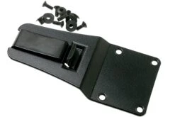 ESEE Model 6 Tactical Gunsmoke, Grey Handle 6P-TG Avec étui Noir + Clip Ceinture -Esee Knives EE ESEE 6P TG 09 esee knives