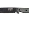 ESEE Model 6 Serrated 6S Couteau De Survie Avec étui Brun + Clip Ceinture -Esee Knives EE ESEE 6S 01 esee knives ee esee 6s 01