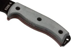 ESEE Model 6 Serrated 6S Couteau De Survie Avec étui Brun + Clip Ceinture -Esee Knives EE ESEE 6S 04 esee knives ee esee 6s 04