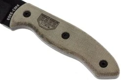 ESEE Model CM6 Black, Couteau De Survie Avec étui Kydex + Clip Ceinture -Esee Knives EE ESEE CM 6 03 esee knives ee esee cm 6 03