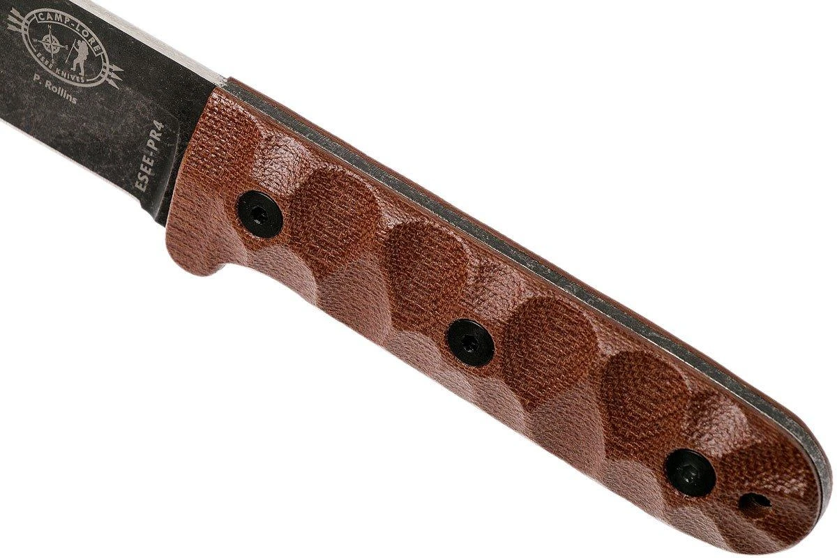 ESEE PR4 Camp-Lore Couteau Bushcraft, Patrick Rollins Design 8 ESEE PR4 Camp-Lore Couteau Bushcraft, Patrick Rollins Design – Image 6