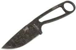 ESEE Izula Black Oxide IZULA-BBO Couteau De Cou Avec étui Noir + Clip De Ceinture -Esee Knives EE IZULA BBO 03 esee knives