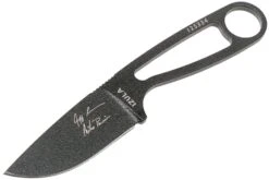 ESEE Izula Signature Model IZULA-B-SIG Couteau De Cou Avec étui Noir + Clip De Ceinture -Esee Knives EE IZULA BS 03 esee knives