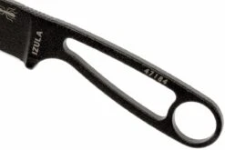 ESEE Izula Black IZULA-B Couteau De Cou Avec étui Noir + Clip Ceinture -Esee Knives EE IZULA B 05 esee knives izula black ee izula b d3
