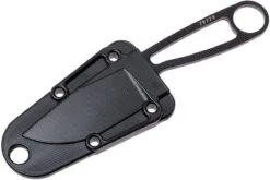 ESEE Izula Black IZULA-B Couteau De Cou Avec étui Noir + Clip Ceinture -Esee Knives EE IZULA B 07 esee knives izula black ee izula b 05