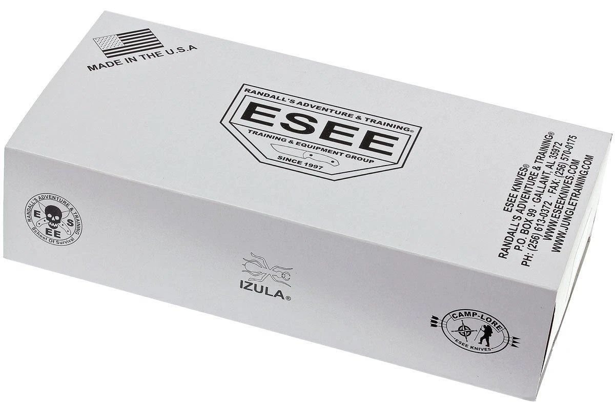 ESEE Izula II Desert Tan IZULA-II-DT Couteau De Survie Avec étui Noir + Clip Ceinture 10 ESEE Izula II Desert Tan IZULA-II-DT Couteau De Survie Avec étui Noir + Clip Ceinture – Image 8