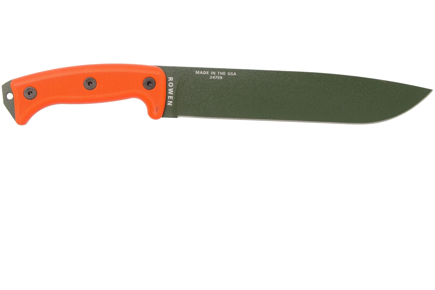 ESEE Junglas OD Green-Orange JUNGLAS-OD-OR Couteau De Survie Avec étui Kydex + MOLLE Back 4 ESEE Junglas OD Green-Orange JUNGLAS-OD-OR Couteau De Survie Avec étui Kydex + MOLLE Back – Image 2